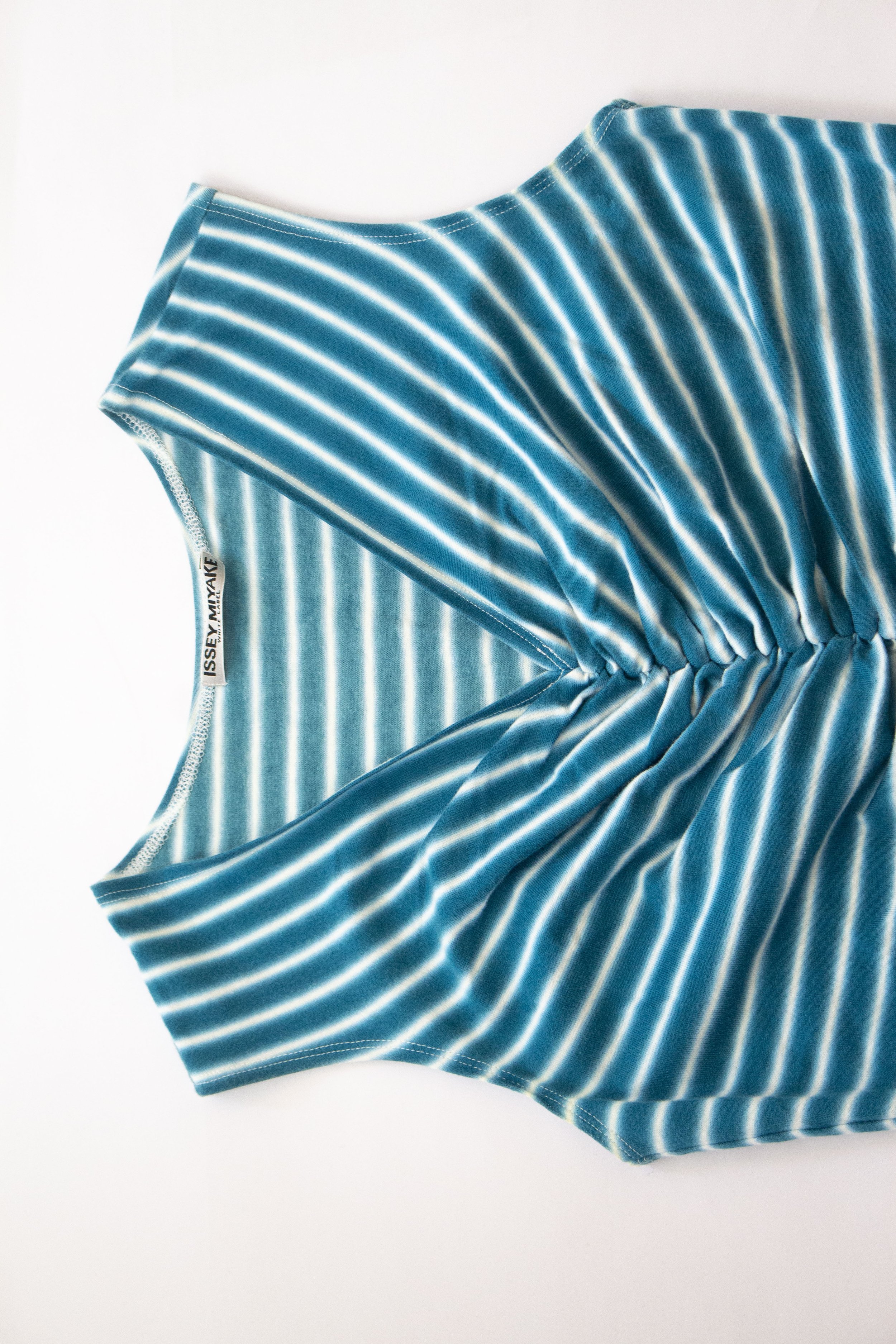 2004 ISSEY MIYAKE WHITE LABEL ZIGZAG PLEATED SKIRT イッセイミヤケ
